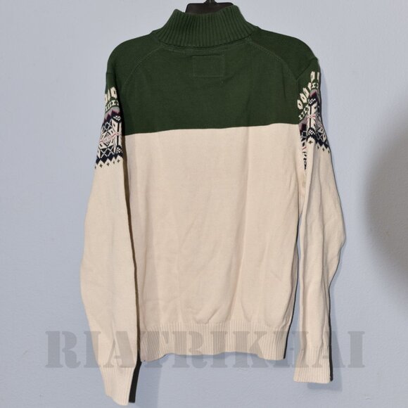 Weatherproof Vintage Men's 1/4 Zip Holiday Sweater Classic Fair - Picture 6 of 7